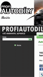 Mobile Screenshot of profiautodily.cz